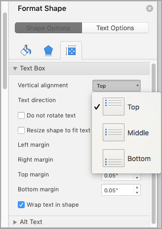 Word For Mac Center Text Vertically